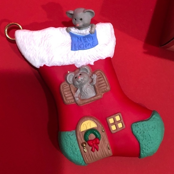 𝅺HALLMARK Keepsake New Home Ornament with Box Vintage 1997 - Picture 2 of 8